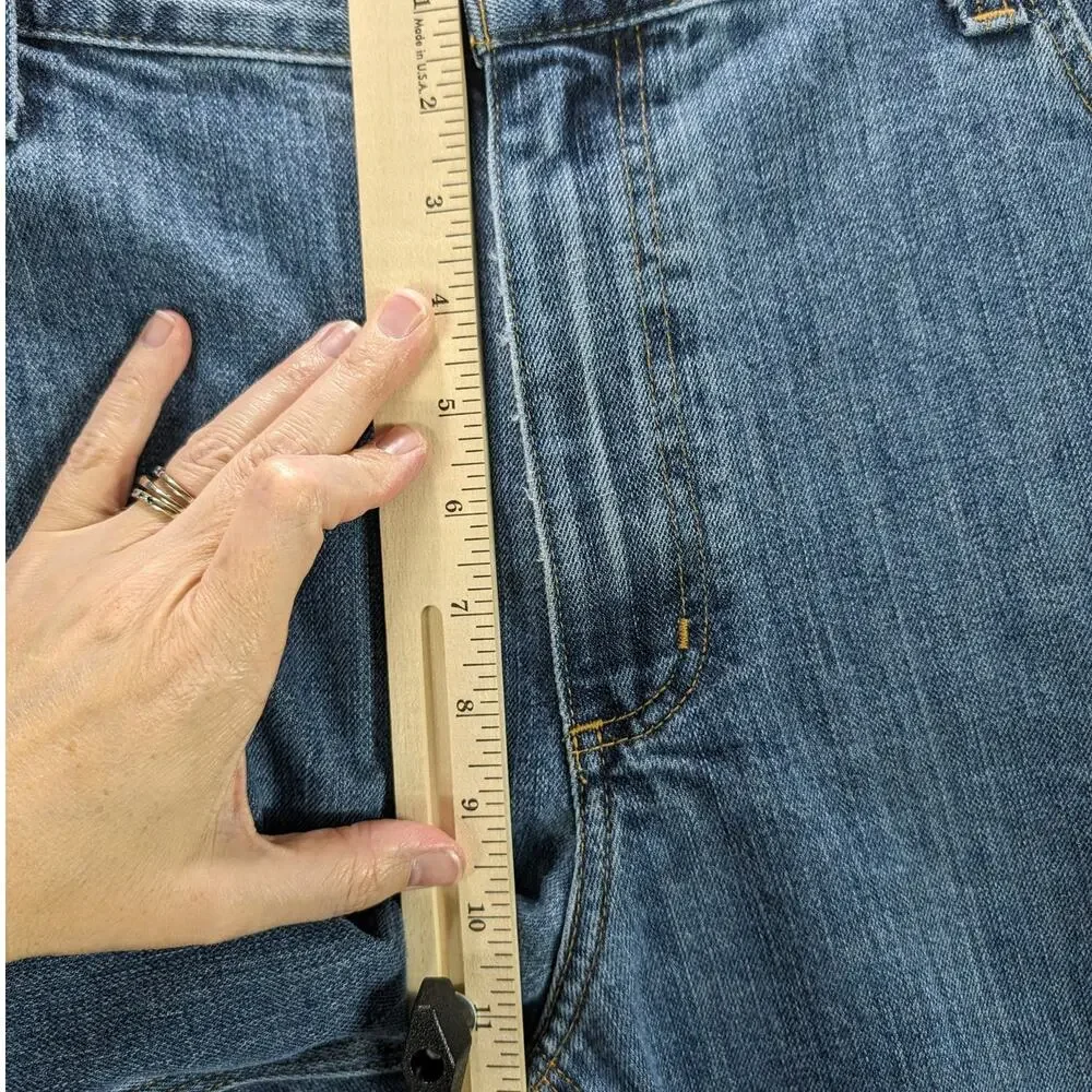 Carhartt Jeans Mens 40 x 29 Blue Denim Pants Western Workwear Rodeo Ranch Farm